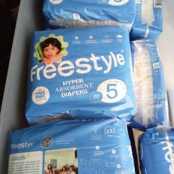 Brand New Diapers Packs Have 22 Diapers 