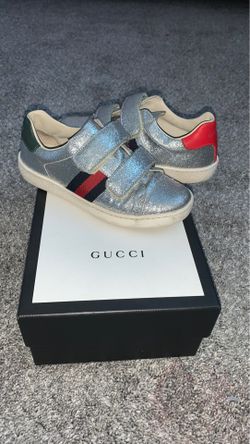 Gucci- Ace glitter sneakers