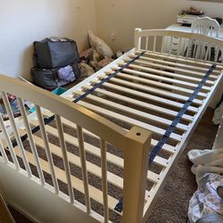 Solid Wood Twin Bed