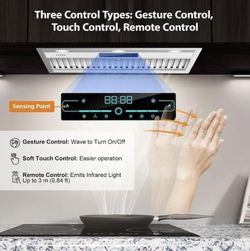 30” Range hood DUCTED/ DUCTLESS