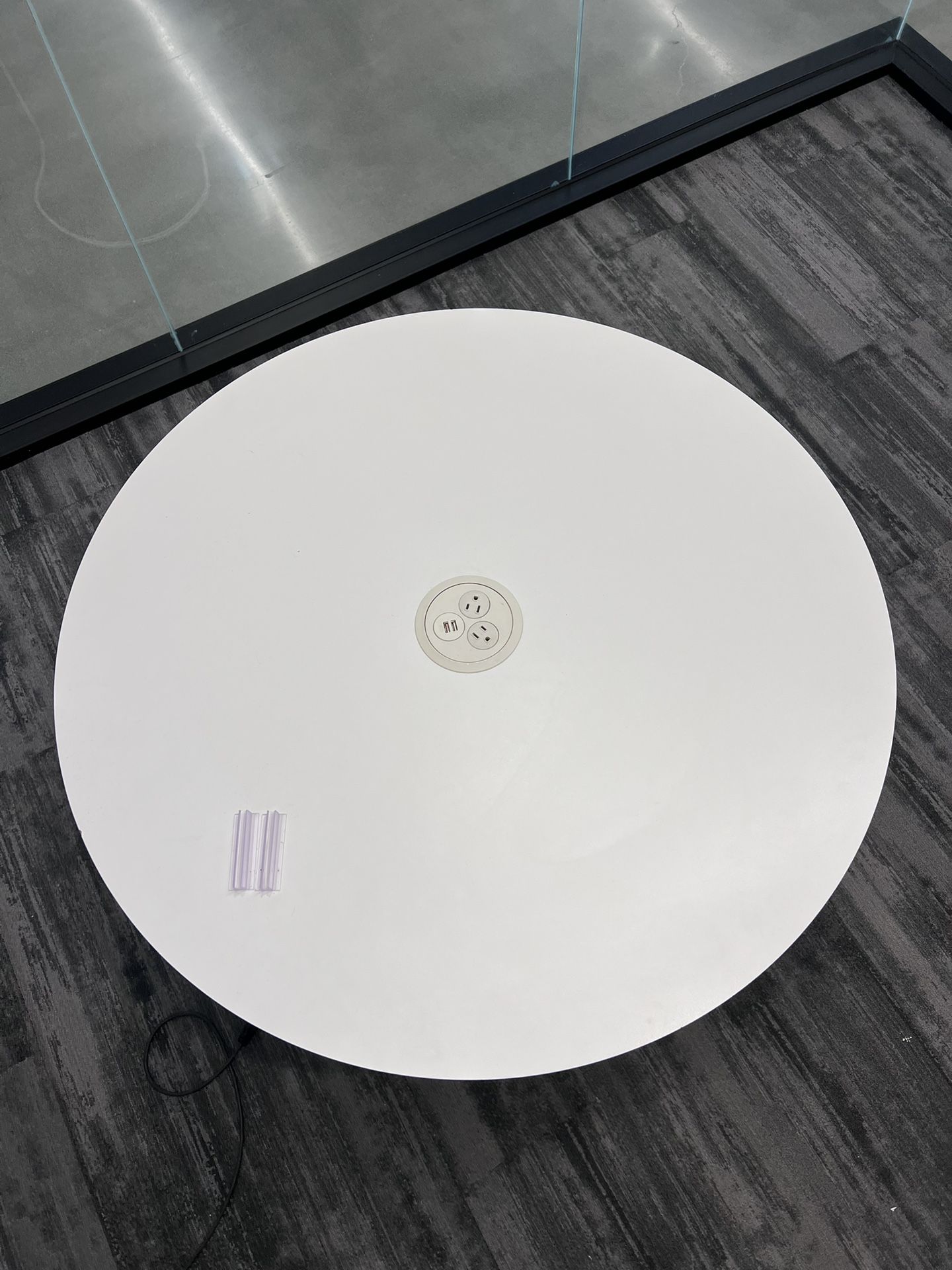 Meeting table, break room table, office table, conference table, table with electrical outlets