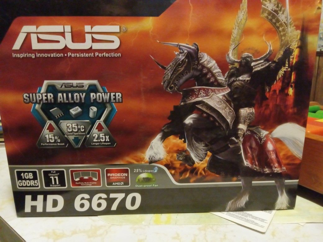 ASUS HD 6670 1GB GDDRS