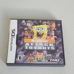 Nicktoons Attack Of The Toybots Nintendo DS Video Game CIB