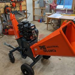 6 Inch Towable Wood Chipper 