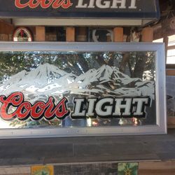 Coors Light Mirror 