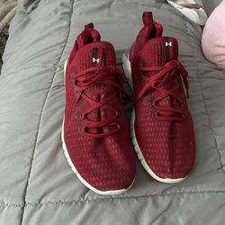 Men’s Red Under Armour Running Shoes