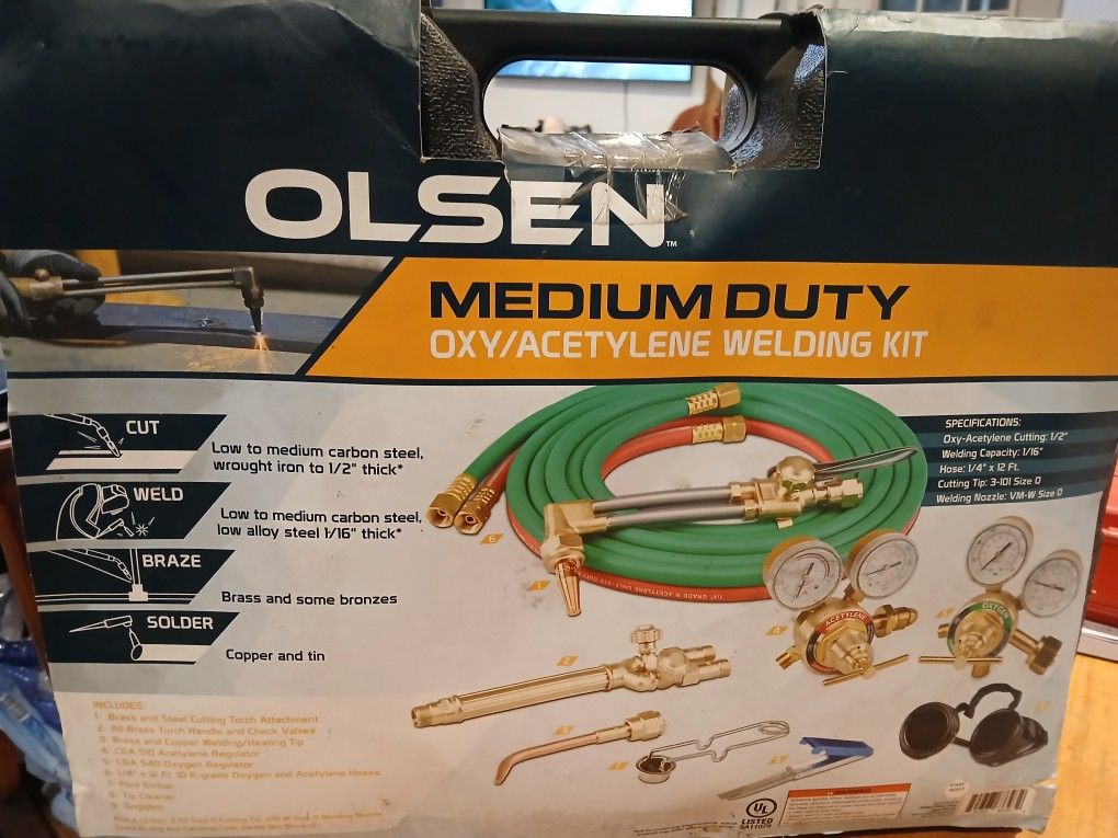 Olsen Medium Duty Oxy/ Acetylene Welding Kit