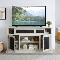 White Wood Tv Stand 