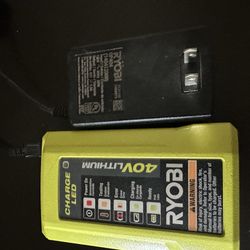 40v Ryobi Charger 