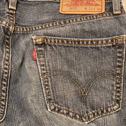 Levi 505 Jeans Size 30x32 Straight Fit $50