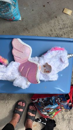 NEW unicorn dog costume medium