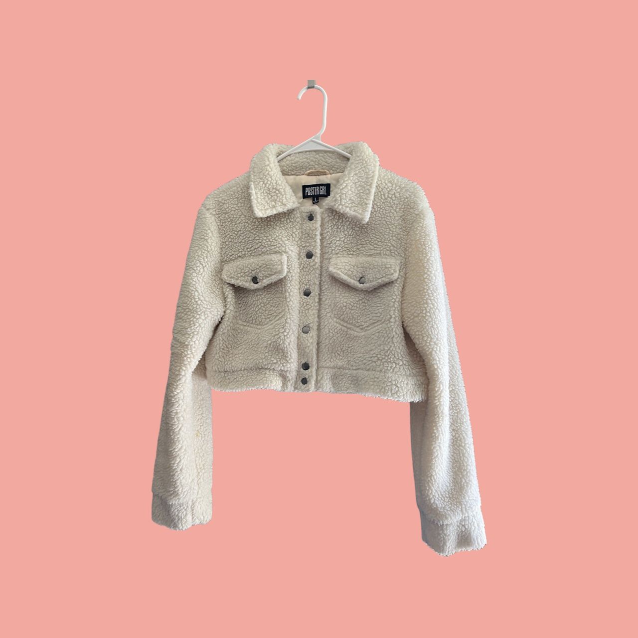 sherpa jacket and matching bag