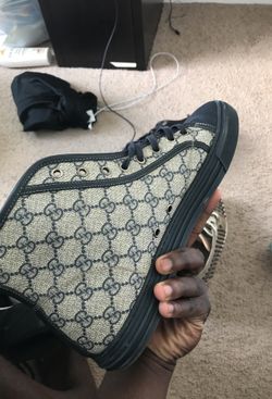 High top Gucci shoes