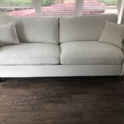 Cream Love Seat