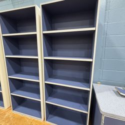 Blue Shelving 