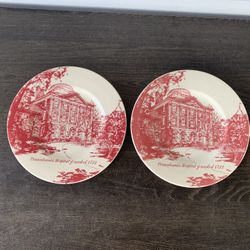 PENNSYLVANIA HOSPITAL PLATE FOUNDED 1751