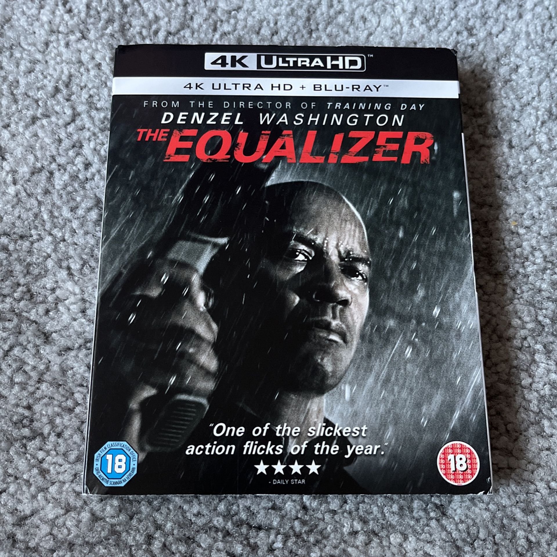The Equalizer 4K and Blu-Ray