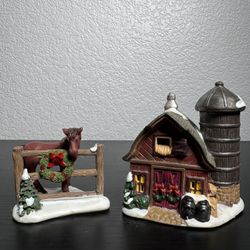 CHRISTMAS VILLAGE. STABLE