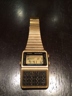 Casio calculator watch