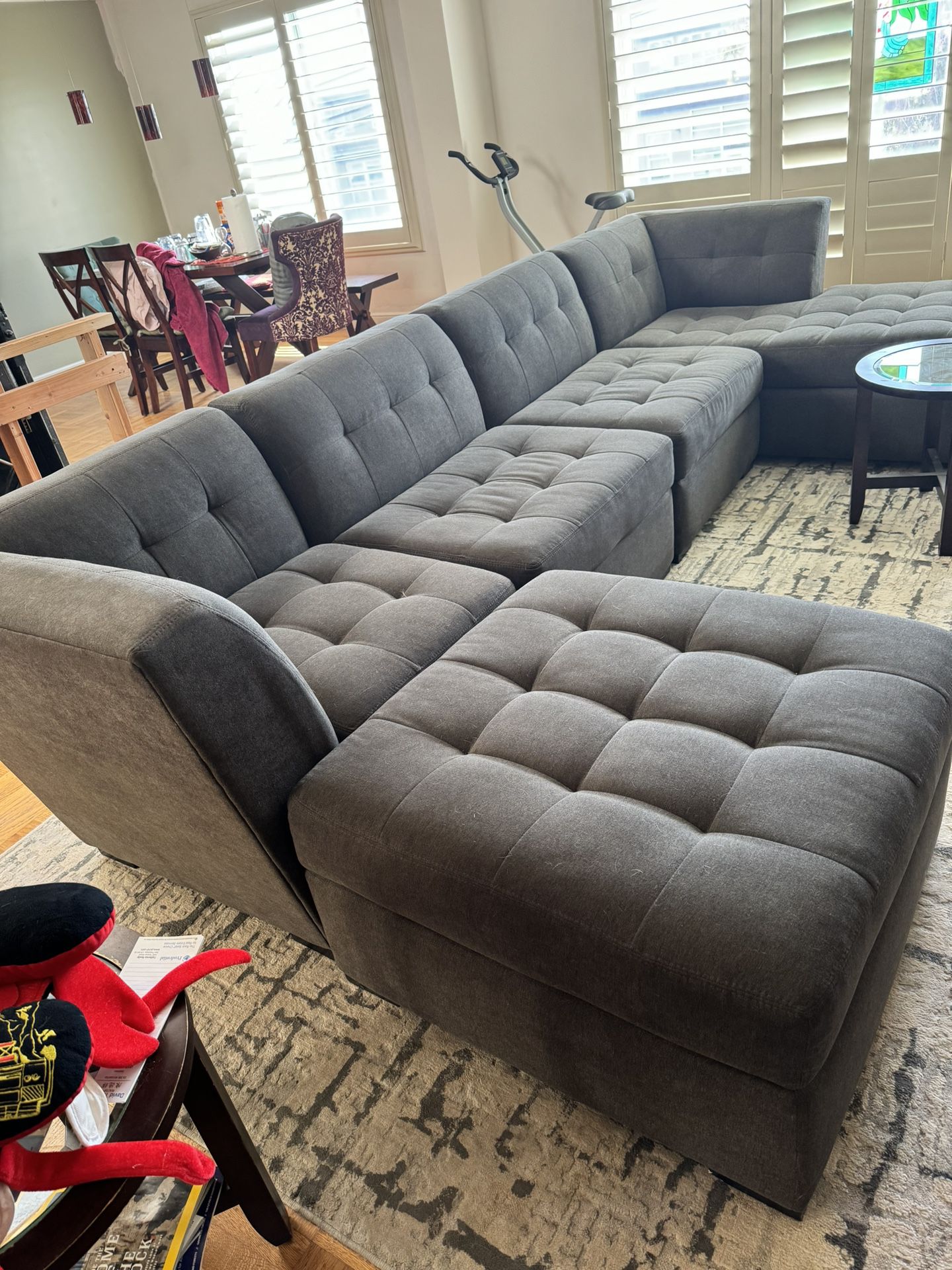 6-piece Modular Couch Great Condition