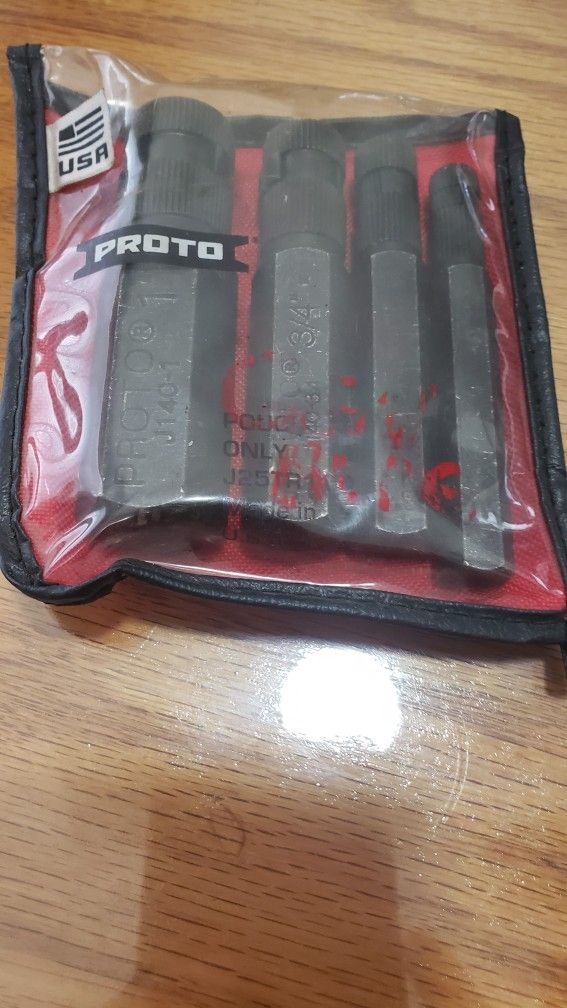 PROTO INTERNAL PIPE WRENCH SET