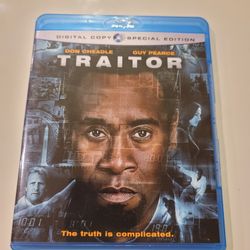 $5 BLU RAY , TRAITOR BLU RAY / DVD COMBO ONLY NO DIGITAL $5 OR TRADE FOR A MOVIE I DO NOT ALREADY OWN.