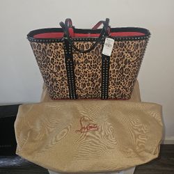 Christian Louboutin Leopard Tote