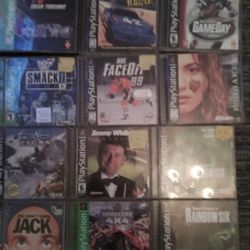 Playstation Game Collection 1234