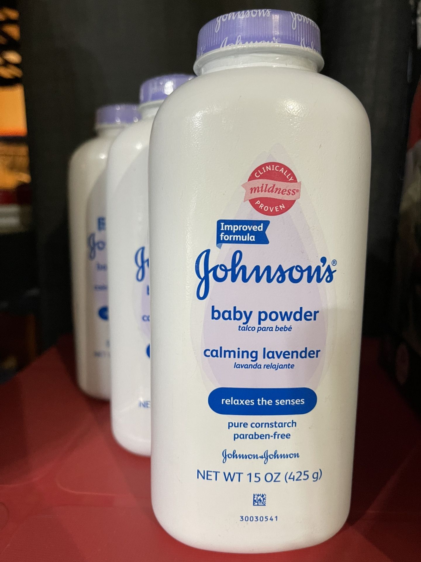 3 Johnson’s Baby Powder NEW
