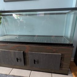 60 Gallon Aquarium Tank & DIY Stand