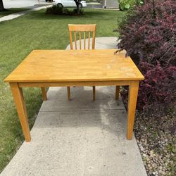 Small Wooden Table 