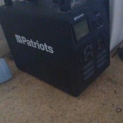 Generator with solar panels