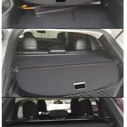 Black Retractable Trunk  Luggage Shade Cargo Cover 