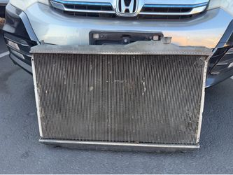 OEM 2012-2015 Honda Civic RAD13221 Aluminum Radiator with fans  1.8L l4