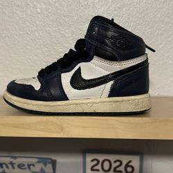 Air Jordan’s 1 black,white,blue