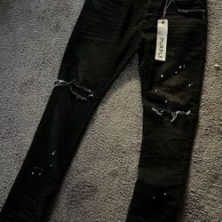 purple jeans size 32