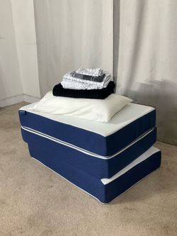 6” Tri-fold 6” Thick Twin XL Mattress