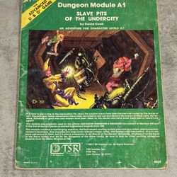 Dungeons & Dragons D&D "Slave Pits of the Undercity" (1st Ed., 1980) TSR#9039