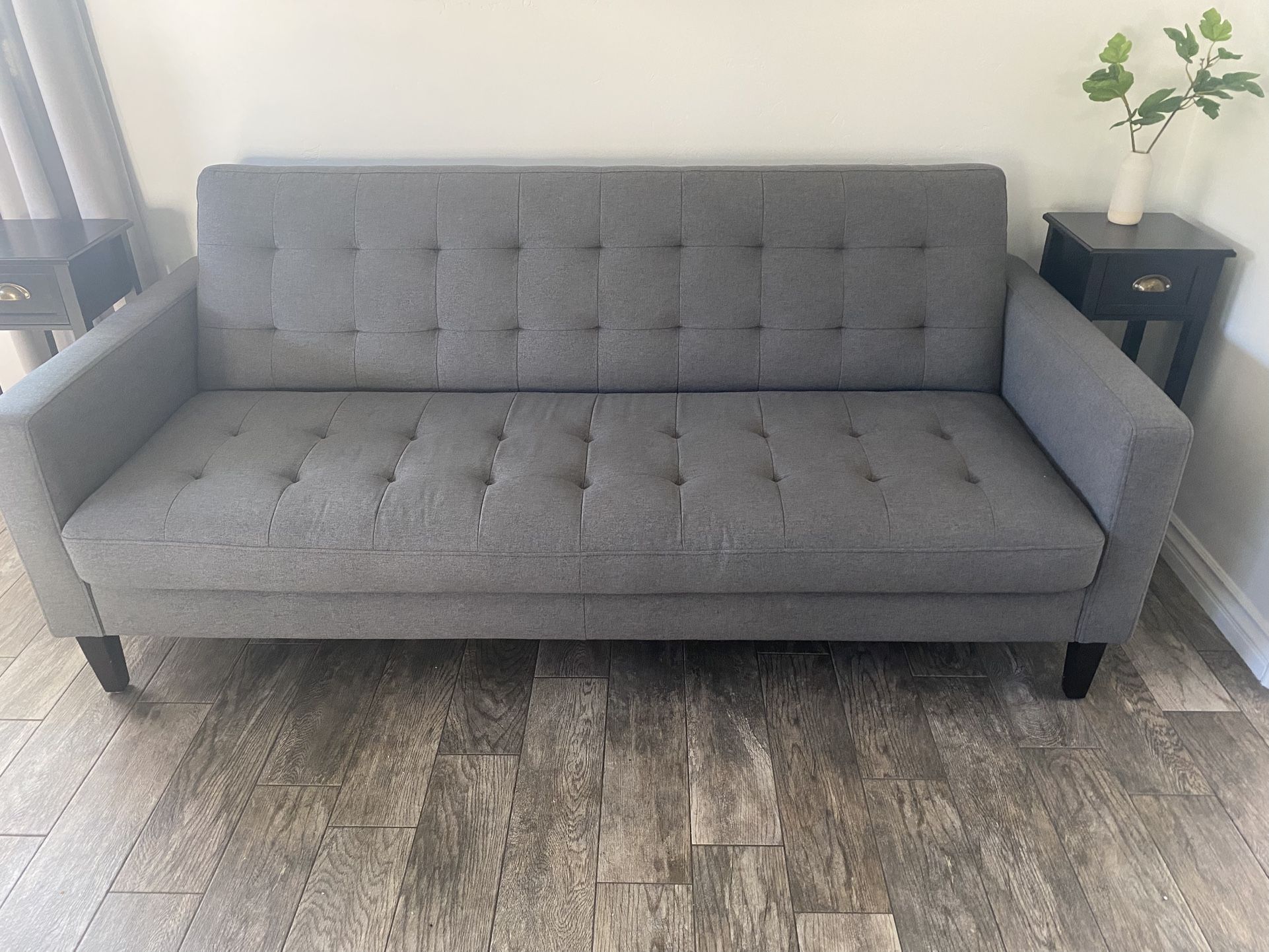 Gray Couch, Super Comfortable