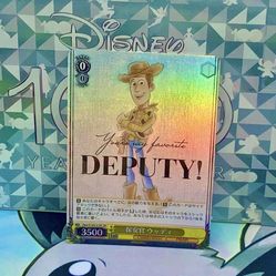 Weiss Schwarz Disney 100 Woody Toy Story Dpx/S104-019S SR Foil