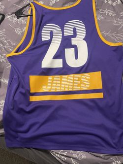 Lakers Jersey L. James X-L