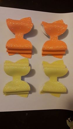 Glow in the dark bows/headbands
