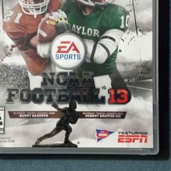 NCAA FOOTBALL 13 PS3 GAME $80 FINAL PRICE SAME DAY SHIPPING 