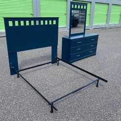 FREE DELIVERY - Complete Bedroom Set Full Size (Look My Profile For More Options)