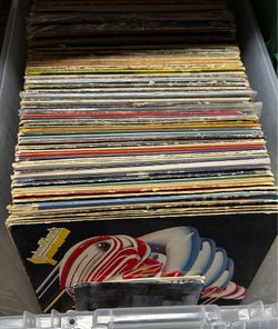 Lot of 80+ Vinyl Records Beatles Quiet Riot KISS Journey & More