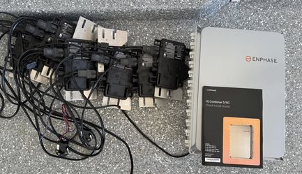 Enphase Combiner 5C and Ten Enphase IQ8HC Microinverters