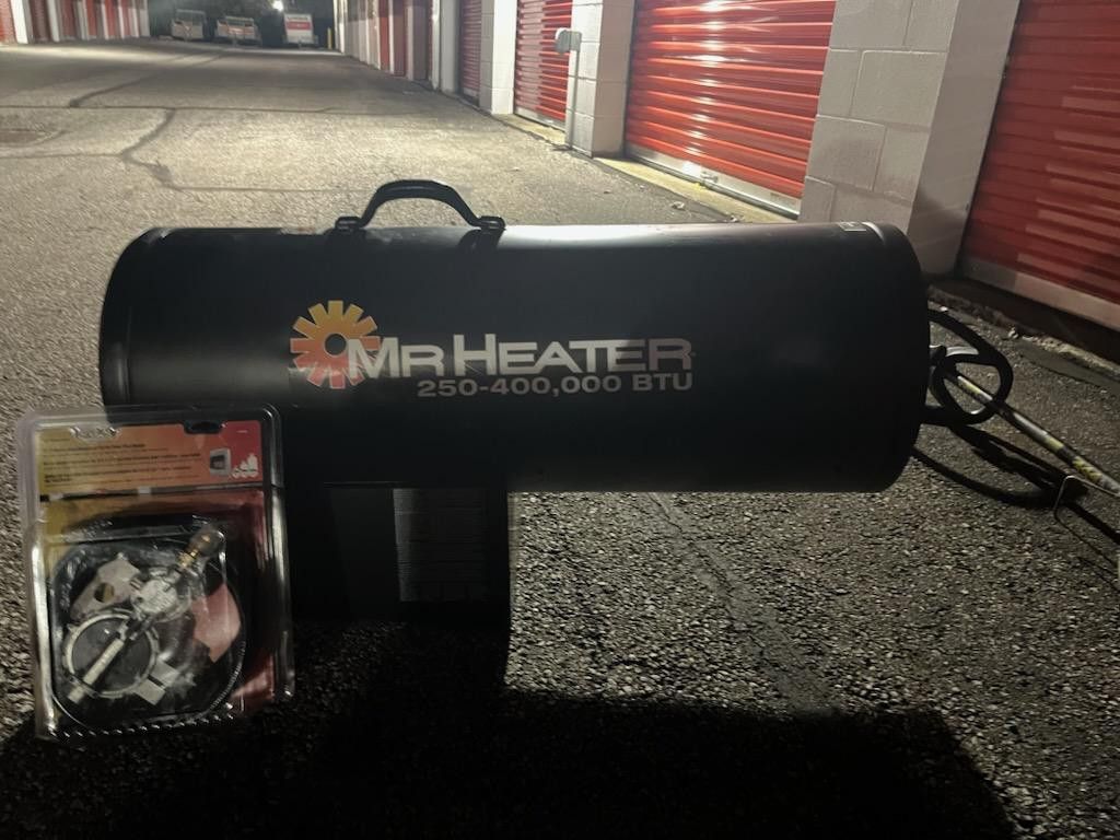 Mr Heater 250,000-400-000 Btu Propane Forced Air Heater for Sale in  Strongsville, OH - OfferUp