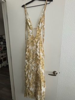 Peppermayo backless formal dress