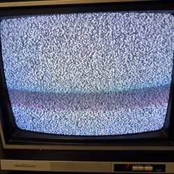 1985 Sears Color CRT + Original SR-3000 Remote – Fully Working