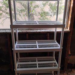 Plastic Garage Shelving Unit